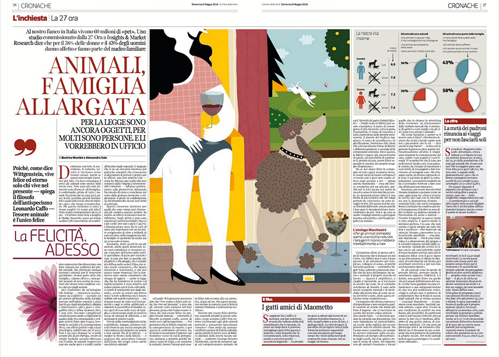 Cristina Martin Il corriere della sera illustrator